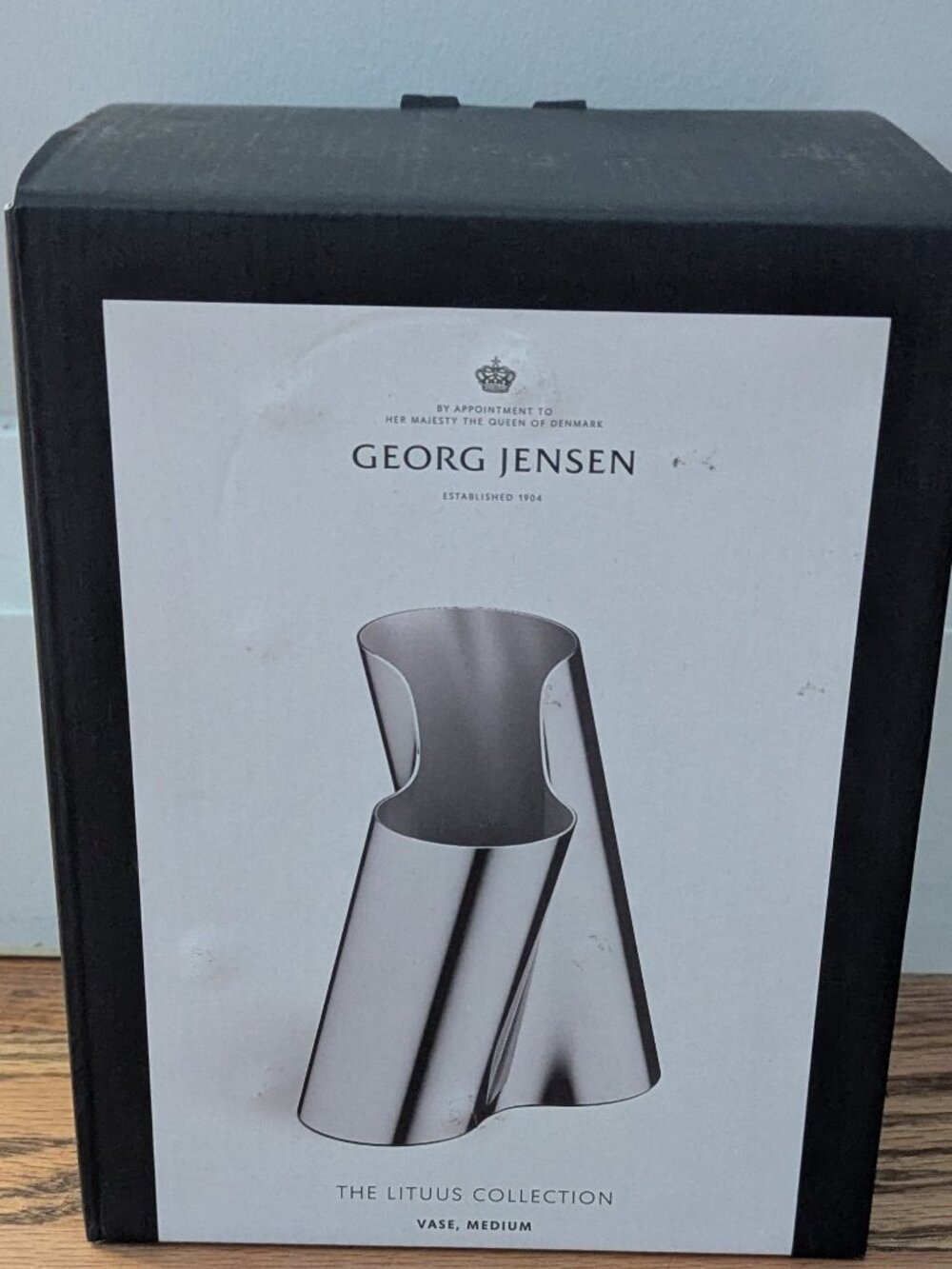 Georg Jensen Lituus Collection Medium Vase